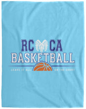 RCCA Basketball Cozy Plush Fleece Blanket - 60x80