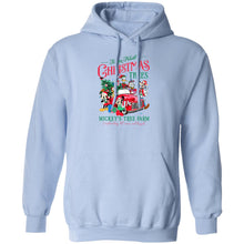 Mickey's Christmas Trees Adult Pullover Hoodie