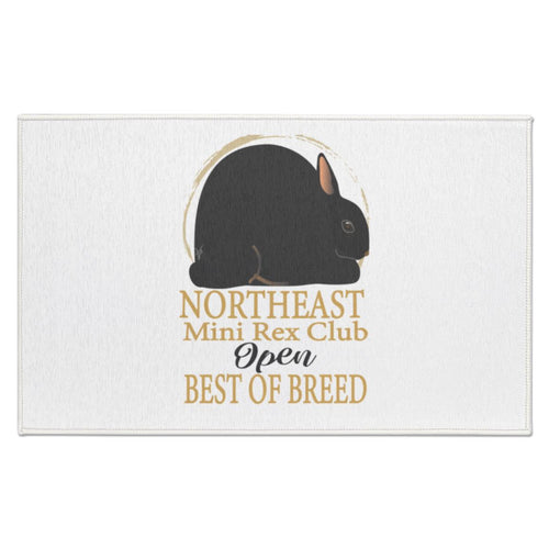 Northeast Mini Rex Club OPEN BOB Indoor Doormat