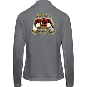 NJWRC 24 Convention Edition Women's Polyester Long Sleeve, V-neck Tee