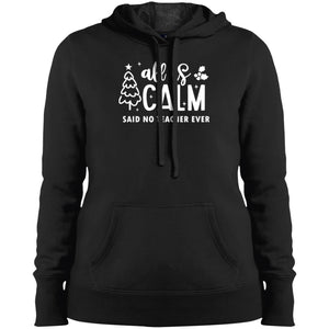 All is Calm Ladies' Hooded Sweatshirt