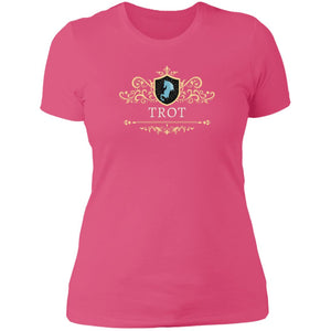 Trot & Scrolls Ladies' Boyfriend T-Shirt