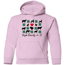 Tioga County 4-H "The Heart of it All" Youth Hoodie