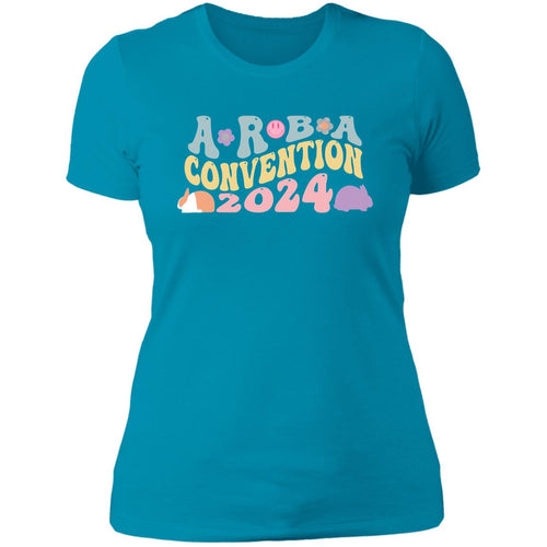 Rabbits, Friends & More Rabbits Convention 24 Ladies Boyfriend T-shirt