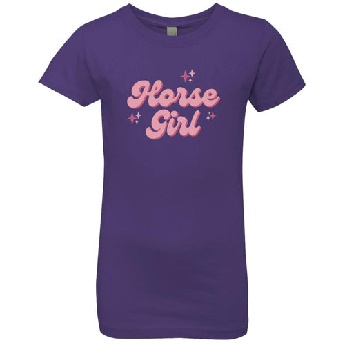 Horse Girl Youth Princess T-Shirt