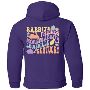 Rabbits, Friends & More Rabbits Convention 24 Youth Hoodie