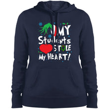 My Students Stole My Heart Ladies' Hooded Sweatshirt
