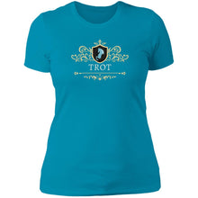 Trot & Scrolls Ladies' Boyfriend T-Shirt