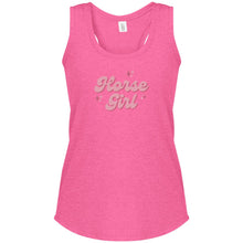 Horse Girl Women's Perfect Tri Racerback Tank