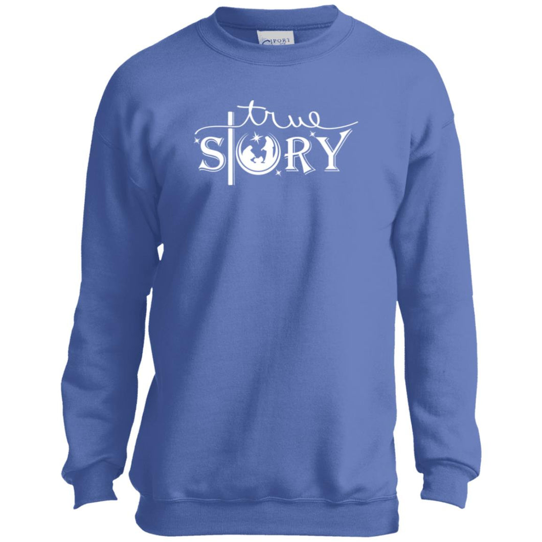 True Story  Youth Crewneck Sweatshirt