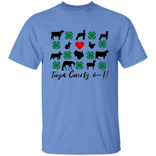 Tioga County 4-H "The Heart of it All" Youth T-Shirt