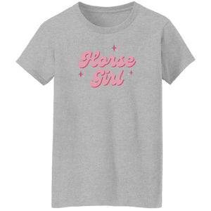 Horse Girl Ladies' 5.3 oz. T-Shirt