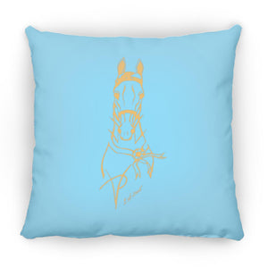 Head On Large Square Pillow