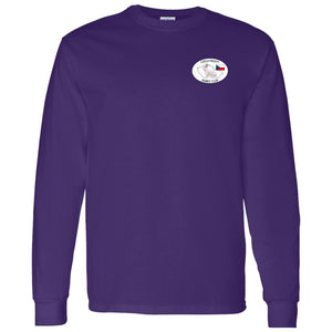 Czech Frosty Adult Long Sleeve T-Shirt with Chest and Full Back Logo