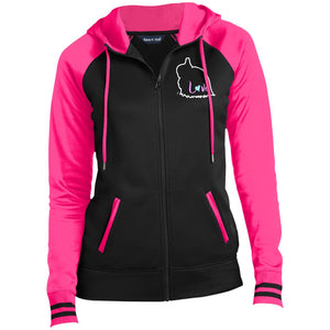 JW Love Ladies' Sport-Wick® Full-Zip Hooded Jacket