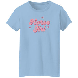 Horse Girl Ladies' 5.3 oz. T-Shirt