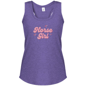 Horse Girl Women's Perfect Tri Racerback Tank