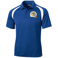 Empire State Men's Printed Moisture-Wicking Tag-Free Golf Shirt