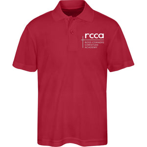 RCCA Cross Youth Moisture Wicking Pique Polo