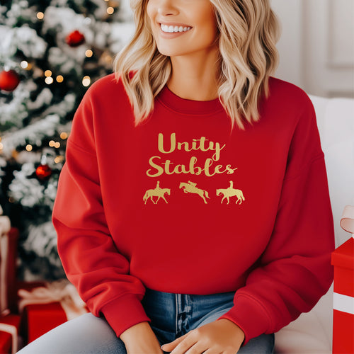 Unity Adult Gold Logo Crewneck