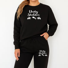 Unity Adult Gold Logo Open Bottom Sweatpants with Pockets