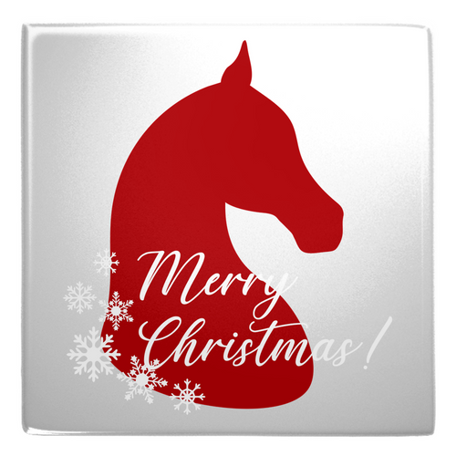 Equine Christmas Metal Magnets