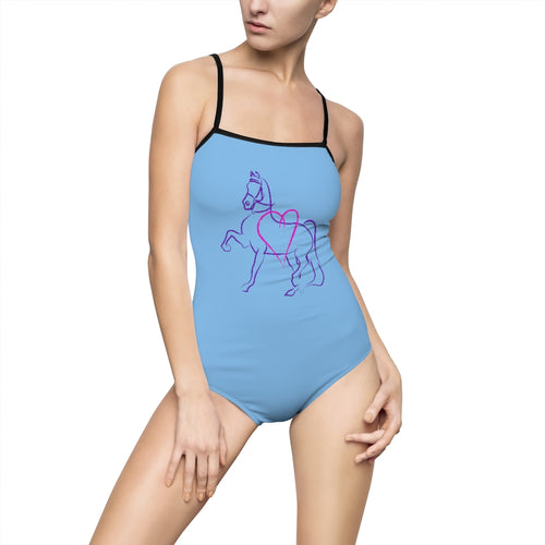 Love to Trot Ladies One-piece Swimsuit