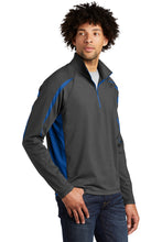 RCCA Layers- Sport Tek Wicking 1/2 zip Colorblock Pullover