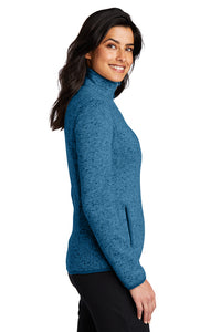 Ladies Port Authority Sweater Fleece Jacket