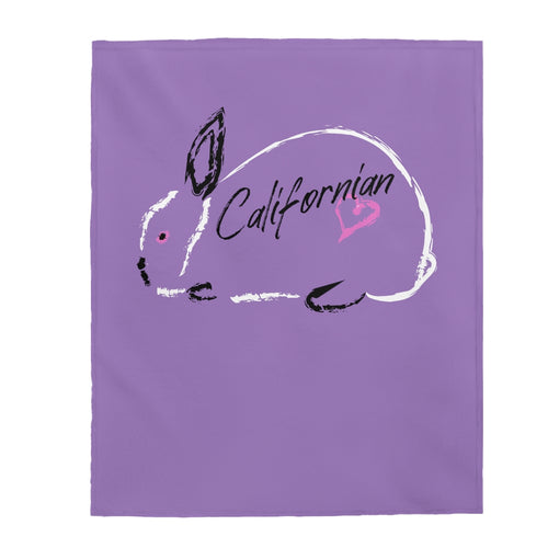 Velveteen Plush Blanket- Californian