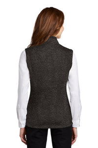 Ladie's Port Authority Sweater Fleece Vest