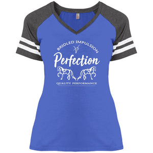 Perfection Ladies' Game V-Neck T-Shirt