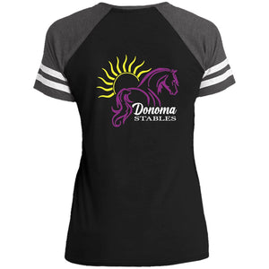 Donoma Ladies' Game V-Neck T-Shirt