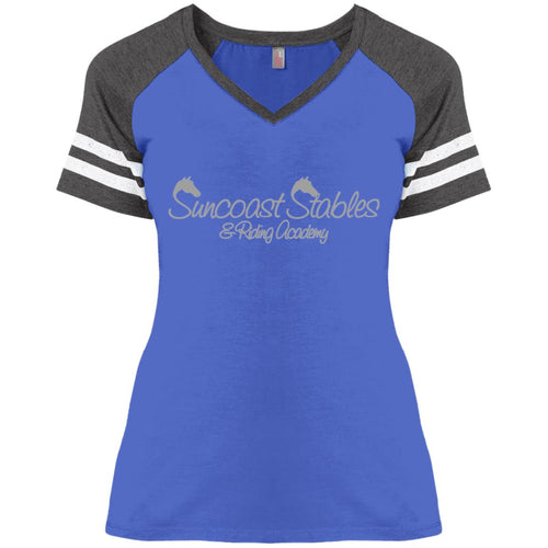 Suncoast Stables Ladies' Game V-Neck T