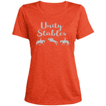 Unity Stables Ladies' Heather Performance T-Shirt