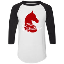 Equestrian Christmas Colorblock Jersey