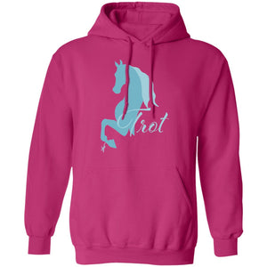 Trot Teal Pullover Hoodie