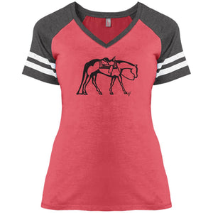 Western Ladies' Game V-Neck T-Shirt