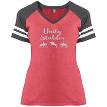 Unity Stables Ladies' Game V-Neck T-Shirt