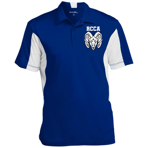 RCCA Men's Colorblock Performance Polo