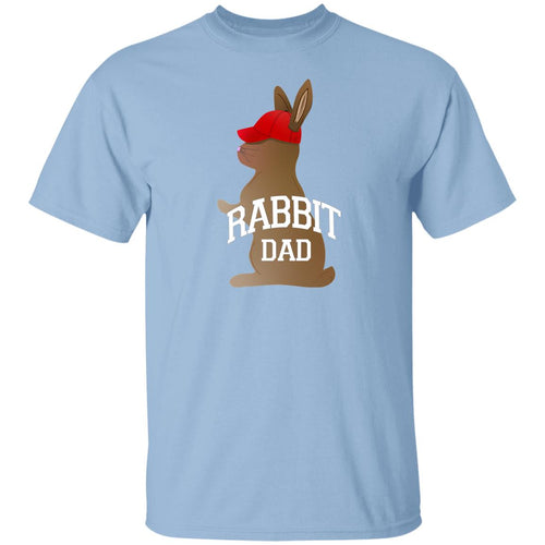 Rabbit Dad Red Hat Basic T-Shirt