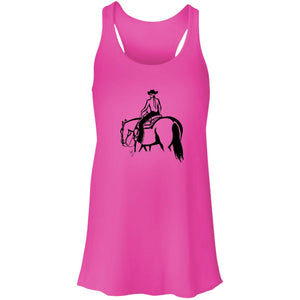 Jog Away Flowy Racerback Tank