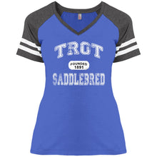 Trot Ladies Game V-Neck T-Shirt