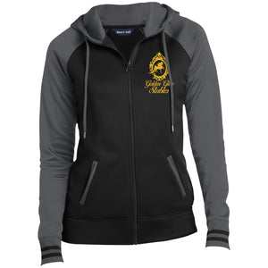 Golden Glen Stables Ladies' Moisture Wick Full-Zip Hooded Jacket