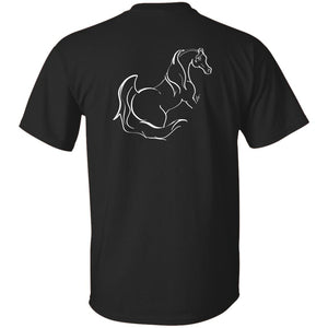 ESAHA Basic T-Shirt w/ White Ink Back Design