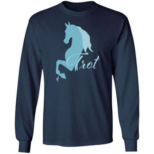 Trot Teal LS T-Shirt
