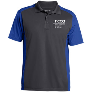 RCCA Men's Colorblock Sport-Wick Polo