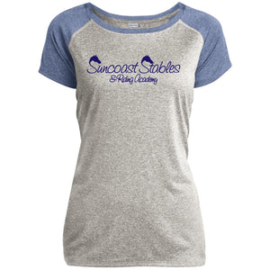 Suncoast Stables Ladies Heathered Performance T