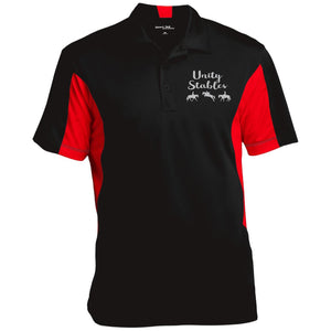 Unity Stables Men's Colorblock Performance Polo