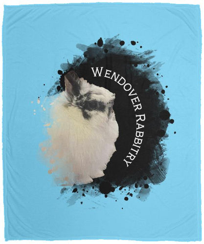 Wendover Rabbitry Cozy Plush Fleece Blanket - 50x60
